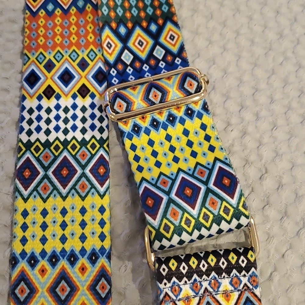 Multi-Colored Adjustable Bag Strsp - Picture 3 of 4